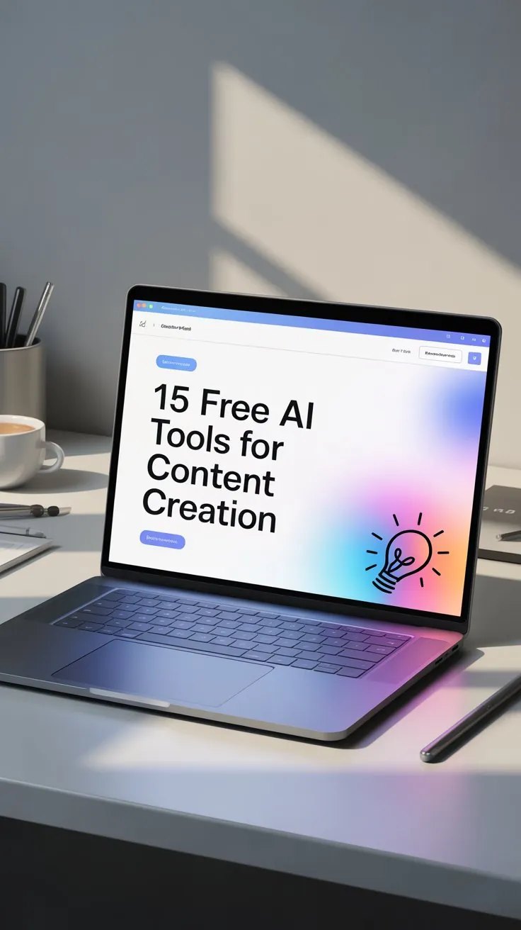 15 Free AI Tools for Content Creation