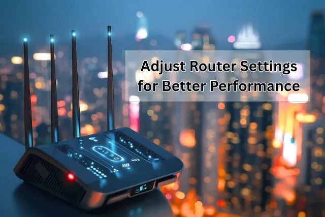 Adjust Router Settings for Better Performance
