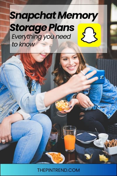 Snapchat Memory Storage Plans
